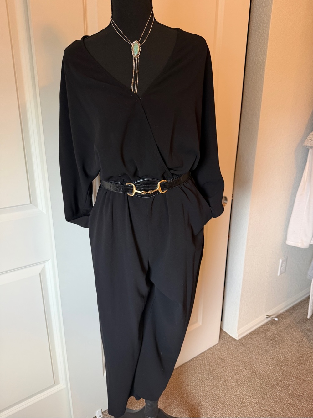 Draped Jumpsuit